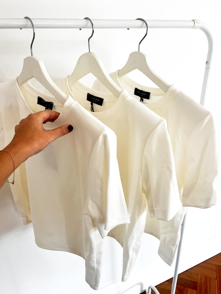 TSM - Elise tee - white