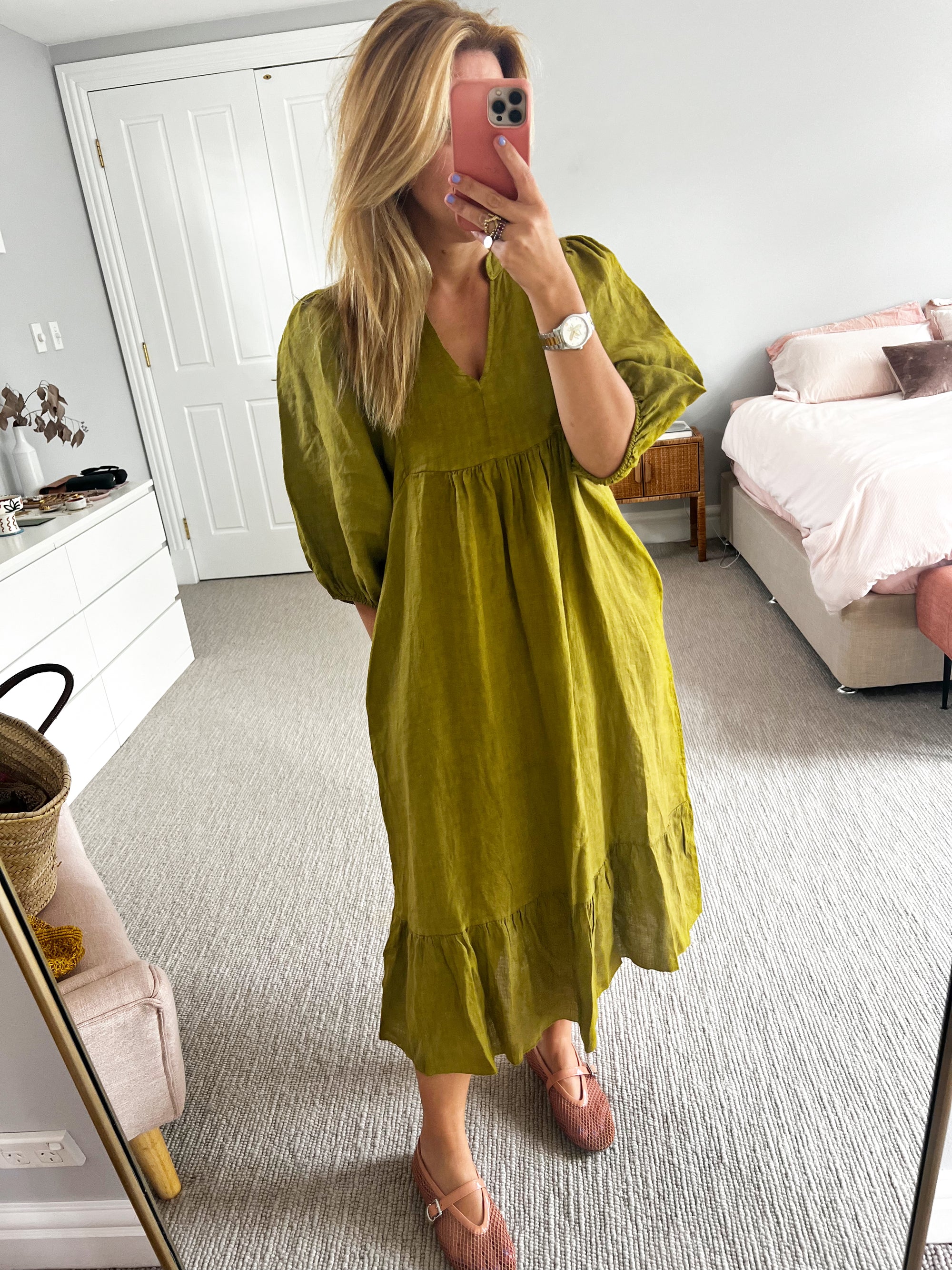 TSM - Yasmine dress - olive