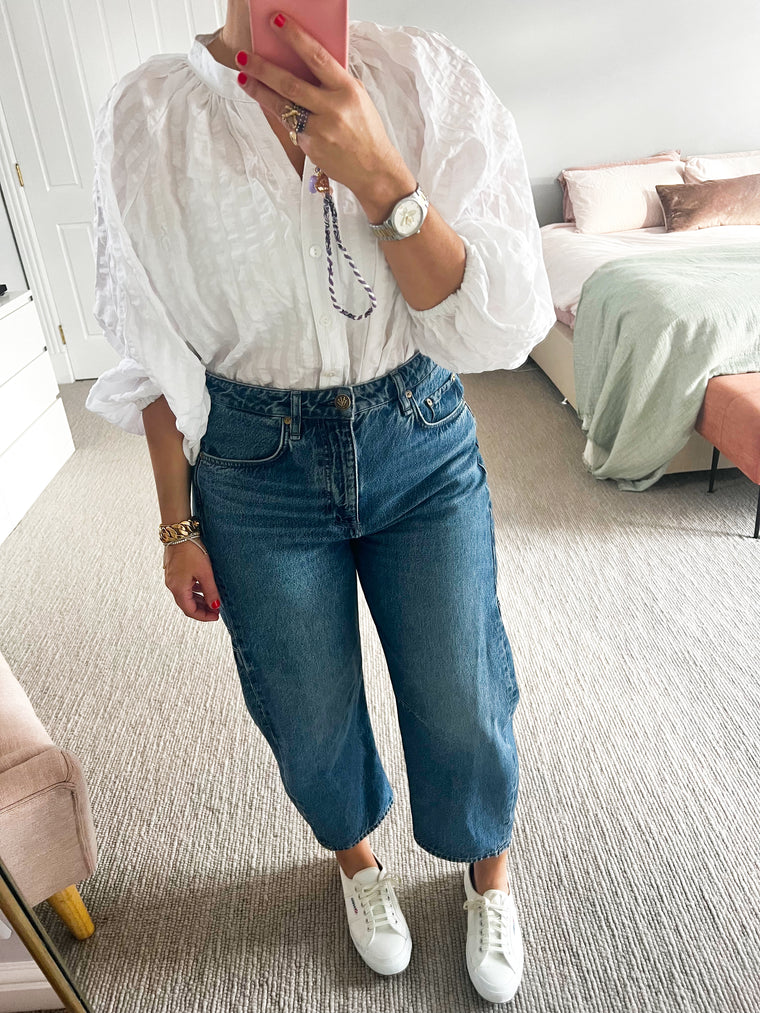 Kiik Luxe - white blouse