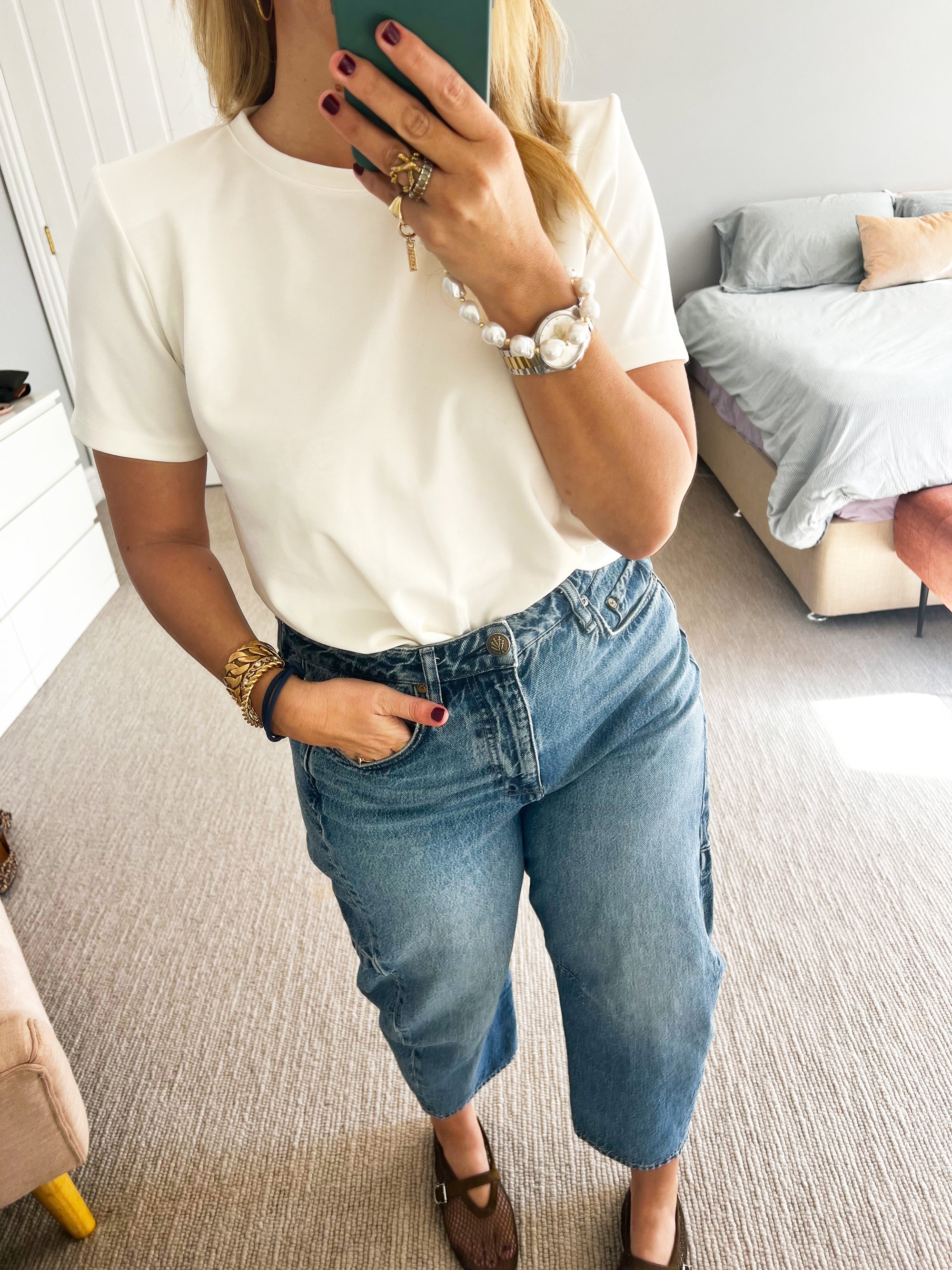 TSM - Elise tee - white