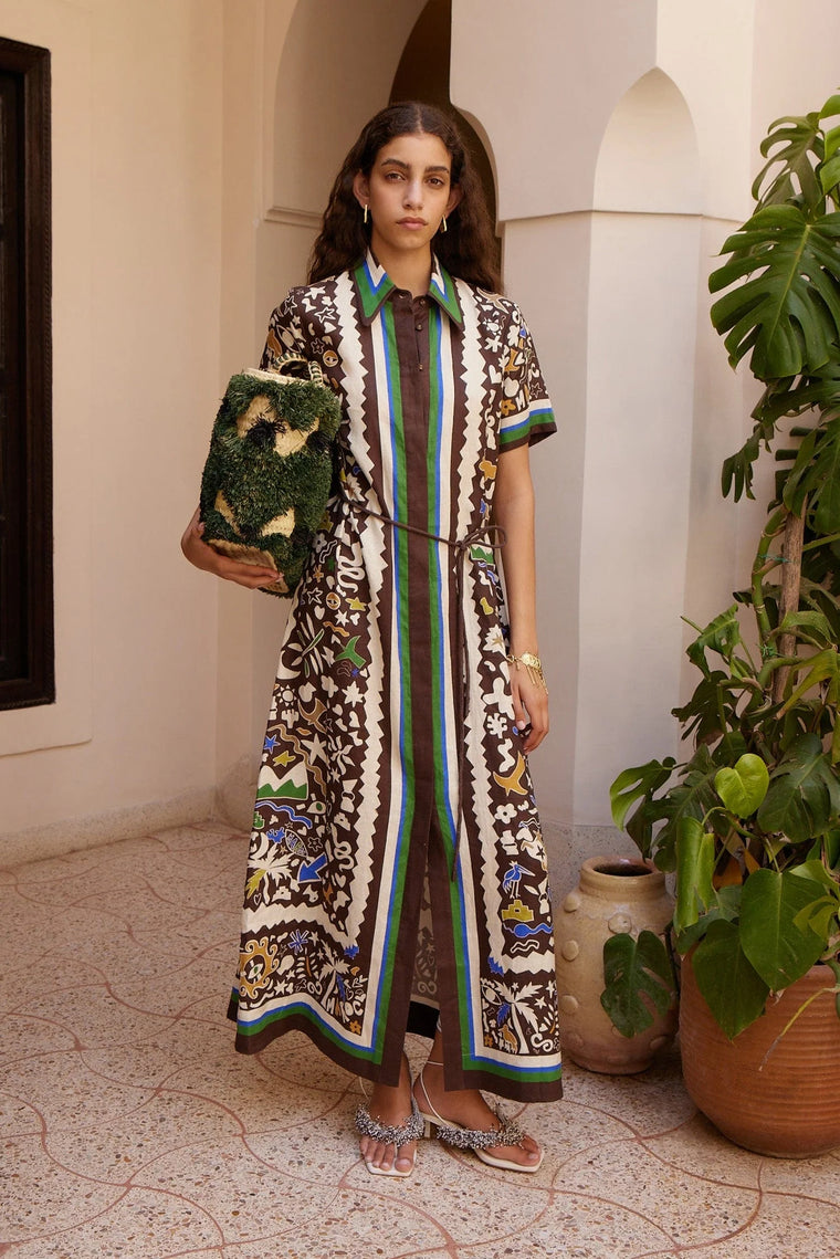 Alemais - Maroc shirtdress