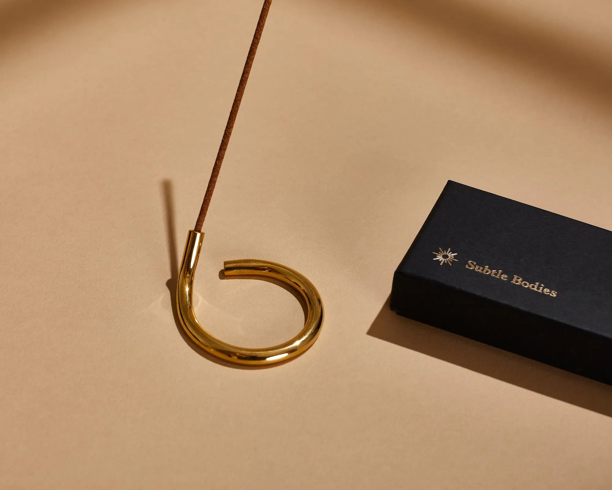 Subtle Bodies - Brass Incense holder