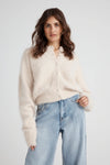 World of Nomads - Frankie Oatmeal Cardi *pre-loved*