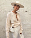 World of Nomads - Frankie Oatmeal Cardi *pre-loved*