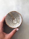 Powder blue bowl + spoon