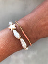 Anni Lu - Asym bracelet - peach