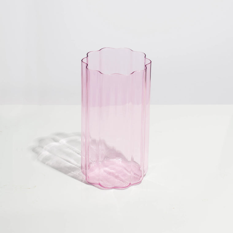 Fazeek Wave Vase Pink